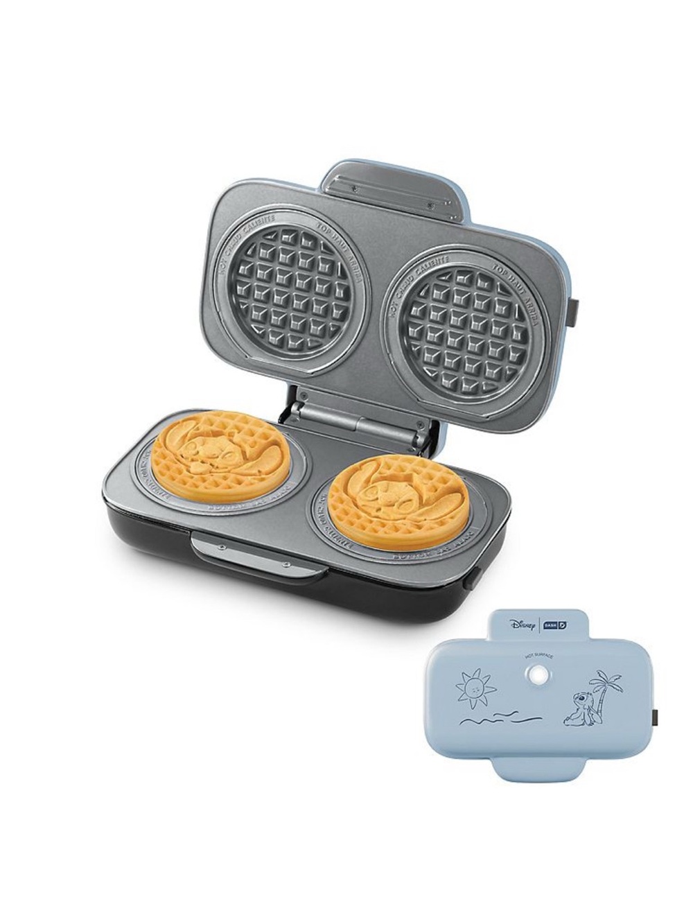 Disney Dash Stitch Double Mini Waffle Maker System